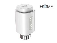 iGET HOME TS10 Thermostatic Radiator Valve - termostatická hlavice, Zigbee 3.0, LED LCD