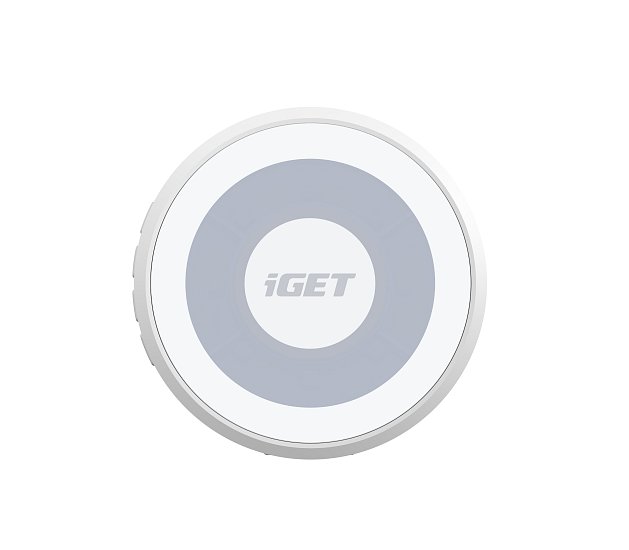 iGET HOME Chime CHS1 White - vnitřní reproduktor se zvukem a LED indikací, pro zvonek iGET DS1