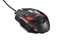 Acer Nitro Gaming Mouse II/Herní/Optická/Pro praváky/7 200 DPI/Drátová USB/Černá