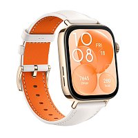 Huawei Watch Fit 3/Gold/Elegant Band/White