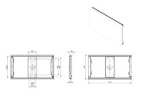 Vogel's POW 1602 outdoor nástěnný držák pro  LG 55XE4F