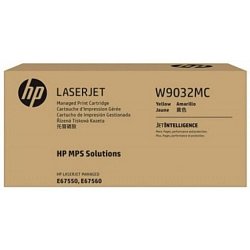 HP Yellow Managed LJ Toner Cartridge, W9032MC