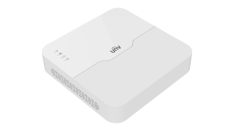 Uniview NVR301-16B-LP8-IQ, 16 kanálů, 8x PoE, max.IN:80Mbps/OUT:80Mbps, chytrá analytika SIP, UMD