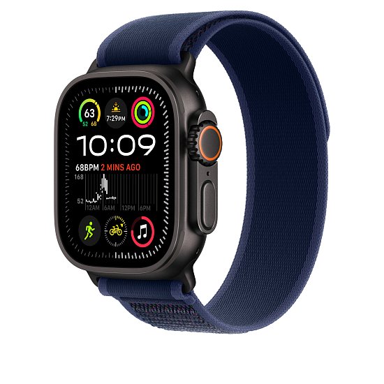 Watch Acc/49/Blue Trail Loop - M/L - Black Titan