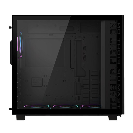 GIGABYTE AORUS C400 GLASS/Midi Tower/Transpar./Černá