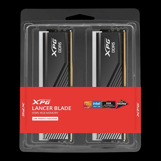 Adata Lancer BLADE/DDR5/32GB/6000MHz/CL30/2x16GB/RGB/Black