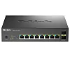 D-Link DMS-1250-10SPL/E, 8x 2.5G PoE, 2x 10G SFP+, 120W  Smart Managed Switch