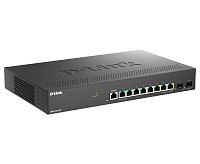 D-Link DMS-1250-10S/E 8x 2.5G BASE-T, 2x 10G SFP+ Smart Managed Switch