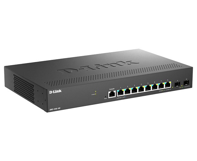 D-Link DMS-1250-10S/E 8x 2.5G BASE-T, 2x 10G SFP+ Smart Managed Switch