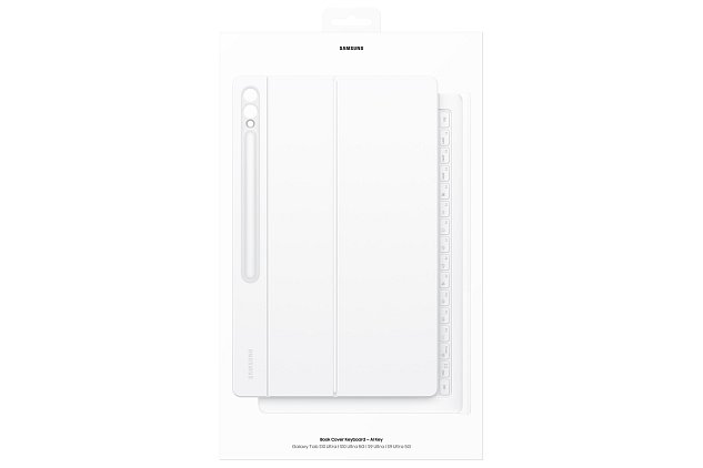 Samsung Ochranný kryt s klávesnicí a touchpadem pro Tab S10 Ultra/S9 Ultra White