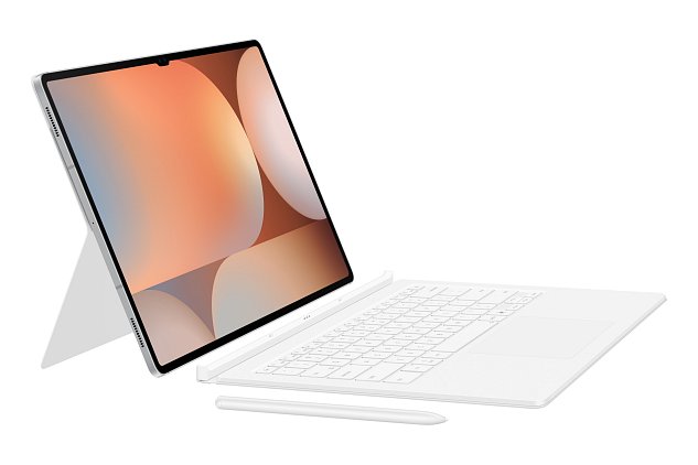 Samsung Ochranný kryt s klávesnicí a touchpadem pro Tab S10 Ultra/S9 Ultra White