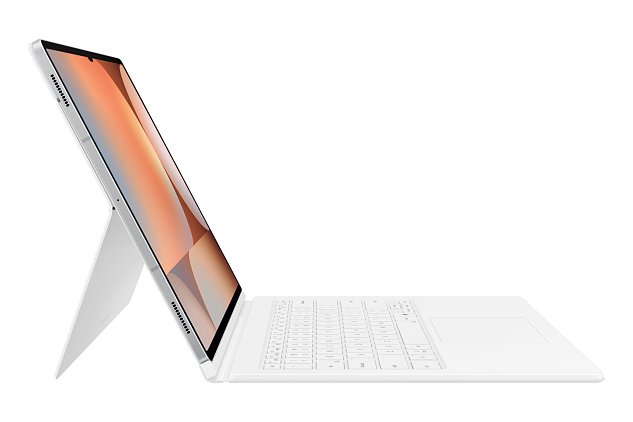 Samsung Ochranný kryt s klávesnicí a touchpadem pro Tab S10 Ultra/S9 Ultra White