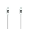 ER POWER kabel USB-C/C 3A 60W 200cm bílý