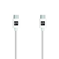 ER POWER kabel USB-C/C 3A 60W 200cm bílý