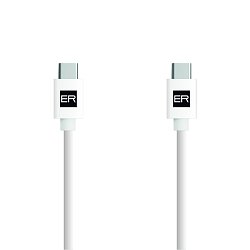 ER POWER kabel USB-C/C 3A 60W 200cm bílý