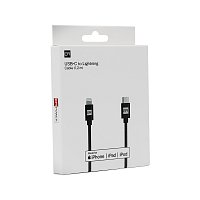 ER POWER kabel USB-C/Lightning 120cm černý