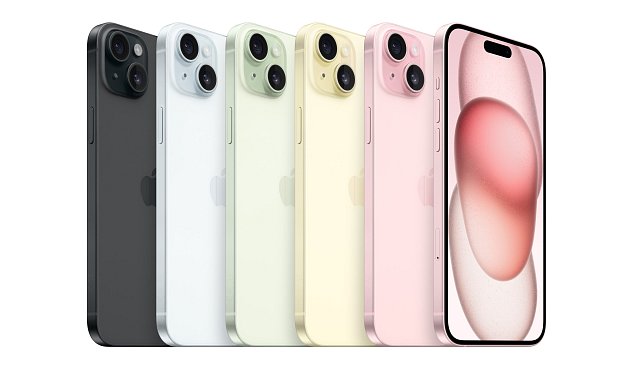 Apple iPhone 15 Plus/512GB/Žlutá