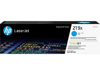 HP 219X, Azurová originální toner. kazeta, W2191X