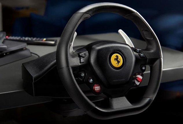 Thrustmaster Sada volantu a pedálů T80 Ferrari 488 GTB Edition pro PS4 a PC