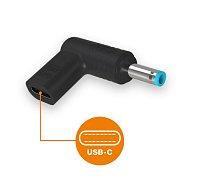 Aligator USB-C napájecí redukce 4.5*3.0mm pro notebooky HP