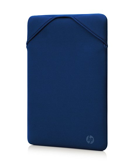 HP Protect. Revers. 15.6 Black/Blue Laptop Sleeve