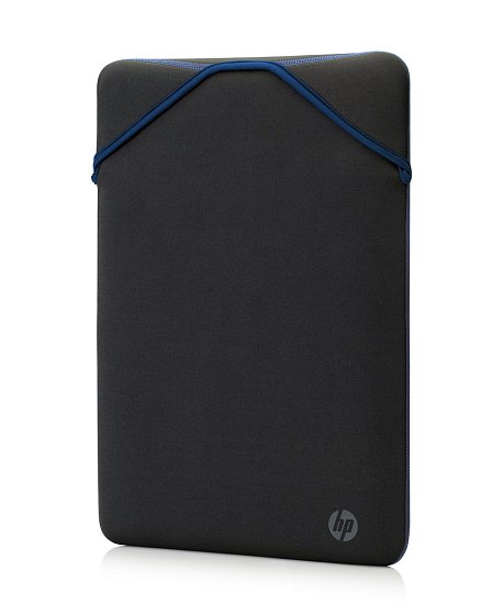 HP Protect. Revers. 15.6 Black/Blue Laptop Sleeve