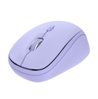 TRUST YVI+ MULTI-DEVICE WIRELESS MOUSE PURPLE