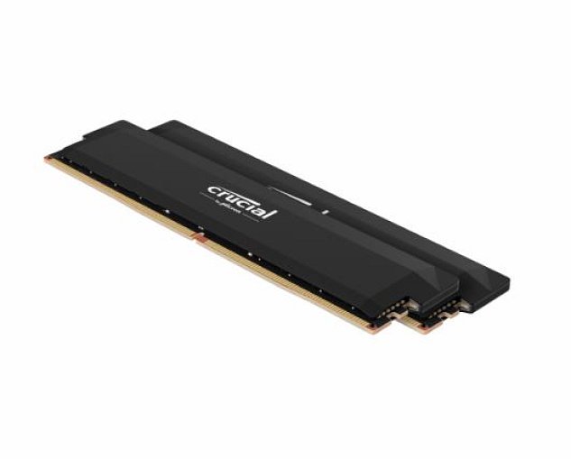 Crucial Pro/DDR5/32GB/6400MHz/CL38/2x16GB/Black