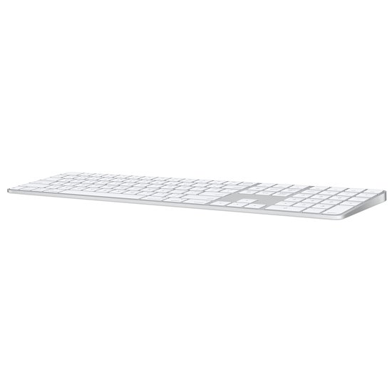 Magic Keyboard Numeric Touch ID - Czech - White