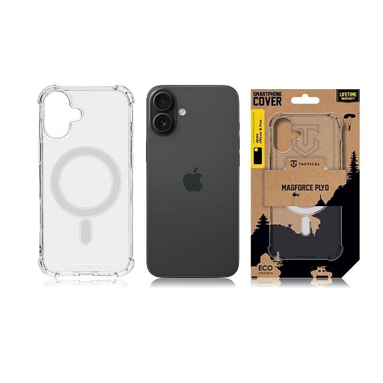 Tactical MagForce Plyo Kryt pro Apple iPhone 16 Plus Transparent