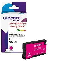 WECARE ARMOR ink pro HP 3JA28AE,(963XL),červená/magenta