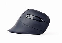 Gembird MUSW-ERGO-03/Ergonomická/Optická/Pro praváky/1 600 DPI/Bezdrátová USB/Černá