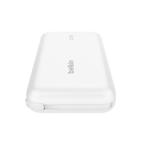 Belkin 10k powerbanka PD 20W USB-C, bílá