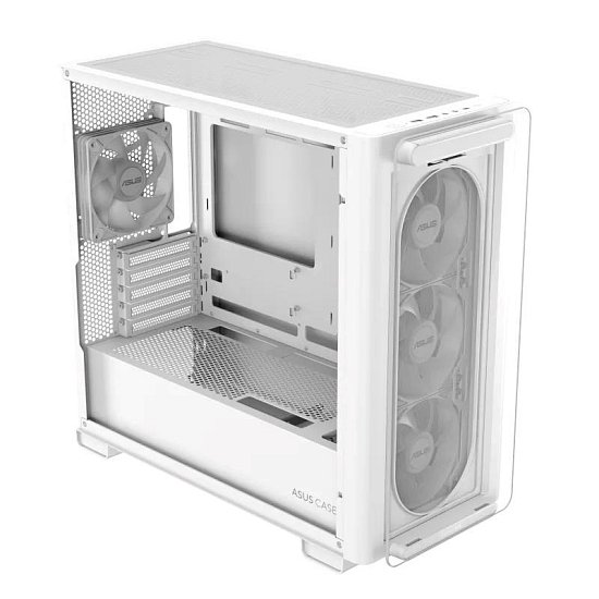 ASUS case A23 PLUS TG ARGB FANS WHT