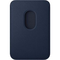 iPhone FineWoven Wallet with MS - Deep Blue