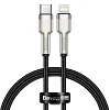 Baseus datový kabel Cafule USB-C na Lightning 0,25m PD 20W černý