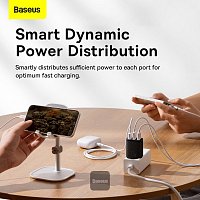 Baseus nabíječka do sítě Compact 3xUSB 17W černá