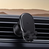 Baseus univerzální držák do auta Stable Gravitational Car Mount Air (do ventilační mřížky) černý