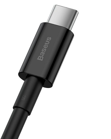 Baseus datový kabel Superior USB-C 1m 6A 66W černý