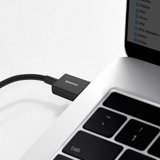 Baseus datový kabel Superior USB-C 1m 6A 66W černý