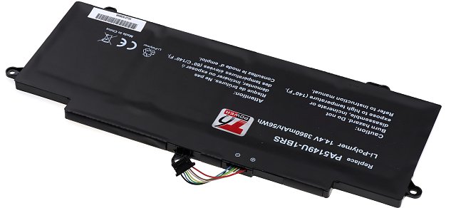 Baterie T6 Power Toshiba Tecra Z40-A, Z50-A serie, 3860mAh, 56Wh, 4cell, Li-pol