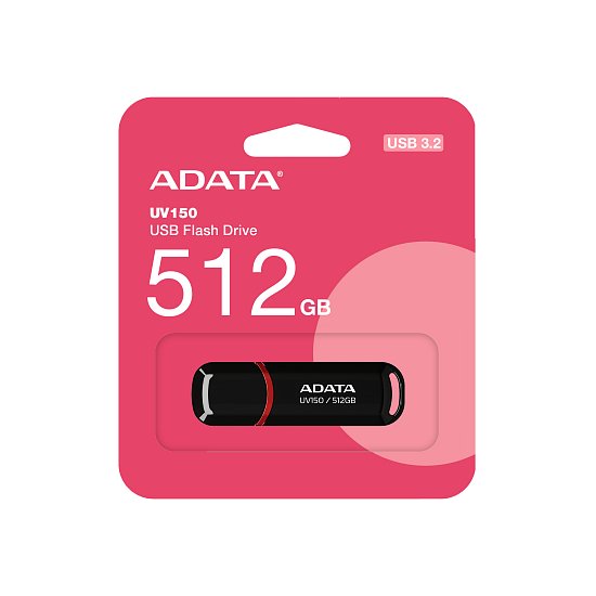 ADATA USB UV150 512GB black (USB 3.0)