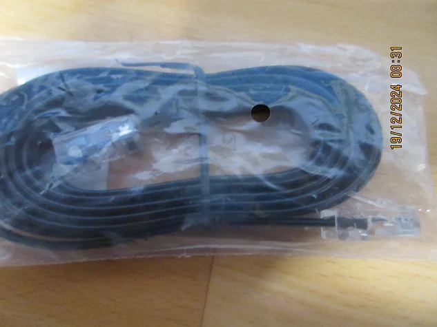 Propojovací kabel tel., 1x RJ-45 1x RJ-45, 3m