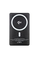 Qi2 Dual PowerBank 5000mAh with USB-C - Space Gray