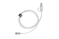 Dual Cable USB-C C/L Mfi 200cm white