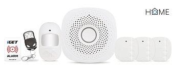 iGET HOME X1 Advanced- Inteligentní Wi-Fi alarm, v aplikaci i ovládání IP kamer a zásuvek, Andr, iOS