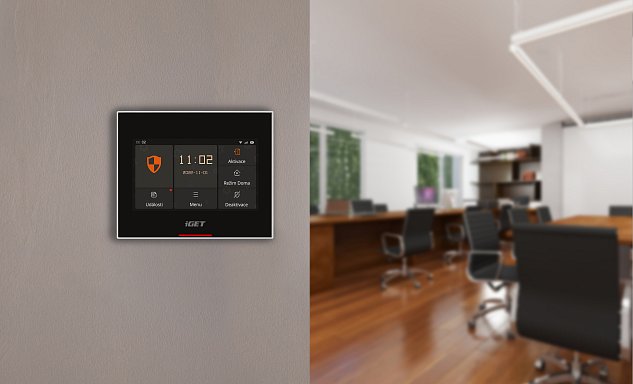 iGET HOME X5 Advanced - Inteligentní Wi-Fi/GSM alarm,v aplikaci i ovládání IP kamer a zásuvek,CZ app