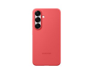 Samsung Silikonový zadní kryt pro Galaxy S25 Red