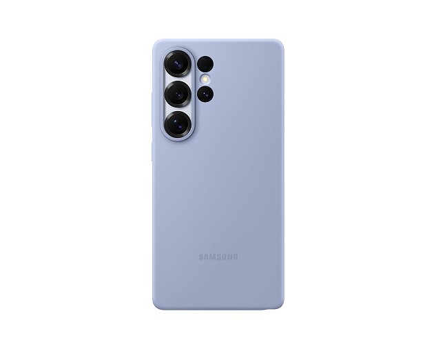 Samsung Silikonový zadní kryt pro Galaxy S25 Ultra Light Blue