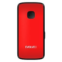 EVOLVEO EasyPhone ID, mobilní telefon pro seniory, červená